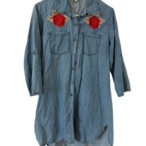 Speed Control New York - Light Blue Denim button down Shirt